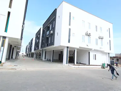Smart Spacious Newly Built 2 Bedrooms Apartment Upstairs. — In 24/7 Power Supply Estate with Call to Access at Abraham Adesanya, Ajah, Lagos