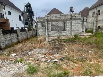 5 Bedroom Detached Duplex Carcass — Jamnab Estate, Fo1, Kubwa, Abuja