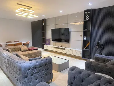 4 Bedroom Stylishly Furnished Terraced Duplex with BQ — Lekki, Lagos