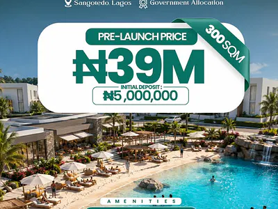 300 SQM Residential Land — Ajah, Lagos