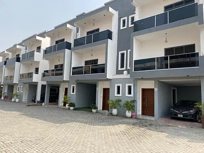 Fully Serviced, Brand New and Neatly Finished 4 Bedroom Terrace Duplex — Lekki, Lagos