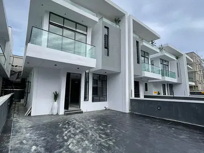 Luxury 4 Bedroom Semi Detached Duplex with a Room BQ — Ikota, Lekki, Lagos