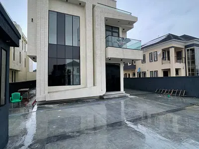 Contemporary 5 Bedroom Fully Detached Duplex + BQ, Pool, Cinema, Gym — Royal Garden Estate, Ajah, Lagos
