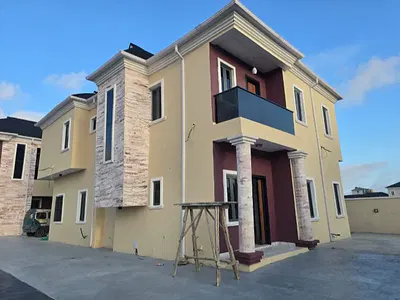 Executive 4 Bedroom Detached Duplex with BQ — Mayfair Garden Estate, Awoyaya, Sangotedo, Ajah, Lagos