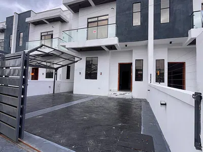 Brown New 4 Bedroom Semi-Detached Duplex in a Gated Estate — Ajah, Lagos