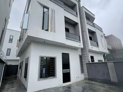 Luxury 4 Bedroom Semi Detached Duplex with a Room BQ — Lekki, Lagos