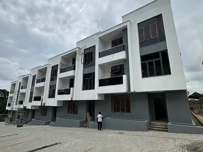 4 Bedroom Terraced Duplex with Boys Quarters — Wuye, Abuja