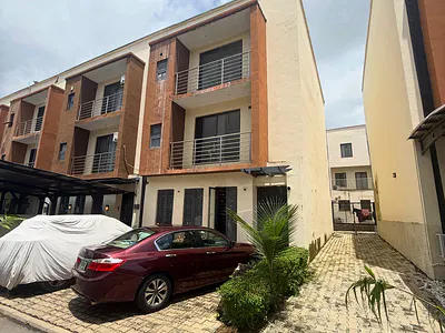4-Bedroom Terraced Duplex with Attached BQ — By Cedarcrest Hospital, Apo, Abuja