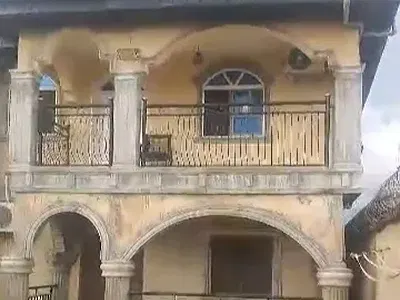 Block of 4 Flats — Etegbin Ojo Lagos &few Mins Drive to Alaba, Ojo, Lagos