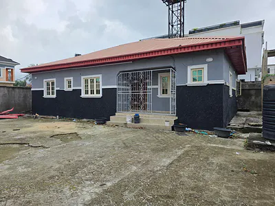 Nicely Finished 3 Bedroom Detached Bungalow with Security House — Atlantic View Estate, Lekki, Lagos