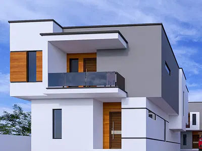 4 Bedroom Semi Detached Duplex with Boy's Quarters — Magodo, Lagos
