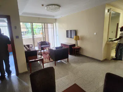 Luxury Furnished 2 Bedroom Flat with, Sw/Pool, Gym, Gen, Elevator — By Ecowas (Tarred Rd), Asokoro District, Abuja