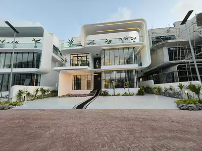 Brand New Luxury Contemporary 5 Bedroom Duplex Plus BQ — Osapa, Lekki, Lagos