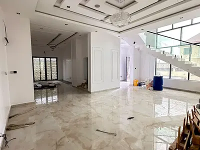 Luxury 5 Bedroom Fully Detached Duplex BQ, Swimming Pool, Gym — Lekki, Lagos