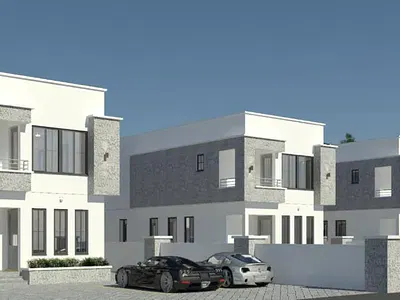 5 Bedroom Detached Duplex with BQ and Swimming Pool — Happy Land Estate by Road Safety Office, Lagos Business School, Olokonla, Ajah, Lagos