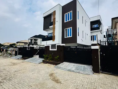 Newly Built 4 Bedroom Fully Detached Duplex with BQ — Gbagada, Lagos