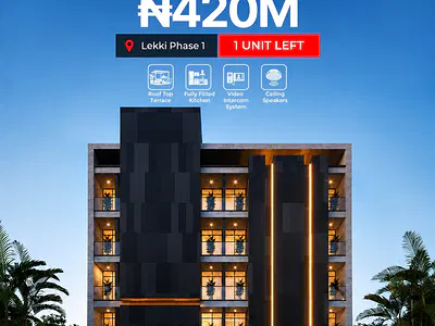 Brand New 3 Bedroom Apartment — Lekki, Lagos