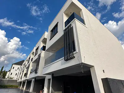 5 Bedroom Terraced Duplex with BQ — Guzape District, Abuja