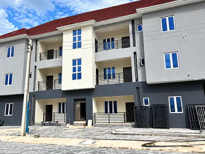 A Newly Built 3 Bedroom Block of Flats — Aviation Village, Kiami, Lugbe District, Abuja