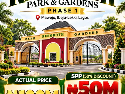540SQM Bare Land — Mowejo, Rehoboth Parks and Gardens Estate Phase 1, Ibeju Lekki, Lagos