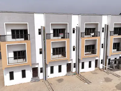 4 Bedroom Terraced Duplex with BQ — Life Camp, Abuja