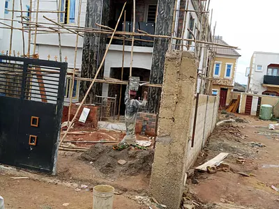 3 Bedroom Duplex with C of O, Deed of Assignment, Purchase Reciept — Obasanjo Estate Near Bridge Lead to Lagos, Sango Ota, Ogun