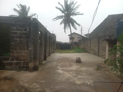 A Fenced Land with Gate in a Developed Residential Area — U-Turn Area,, Abule Egba, Agege, Lagos