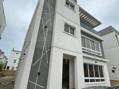 Brand New 6 Bedroom Fully Detached Duplex with 24 Hours Light — Western Foreshore Estate, Osapa, Lekki, Lagos