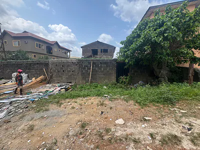 Residential Land with Structure in a Secured Estate — Morgan Estate Phase 2, Ojodu Berger, Ojodu, Lagos