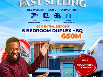 5 Bedroom Fully Detached Duplex with BQ — Maryland, Lagos