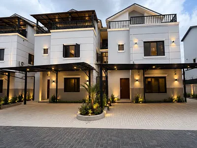Luxury 4 Bedroom Terraced Duplex with BQ — Phillip Aduda Street, Wuye, Abuja