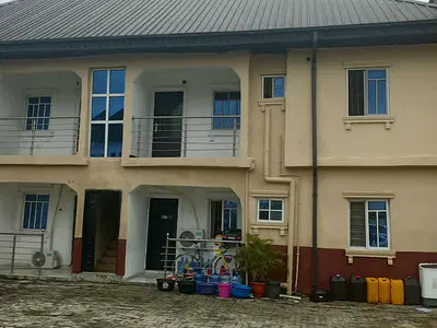 Sharp 2 Bedroom Flat Upstairs, in a Call in Estate — Blenco, Sangotedo, Ajah, Lagos