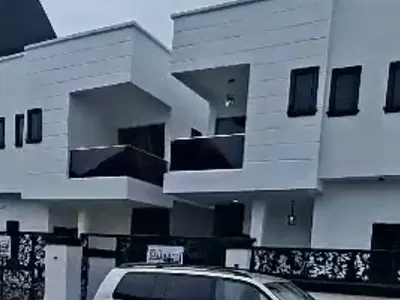 Brand New 4 Bedroom Fully Detached Duplex in a Secured & Serene Estate — Greenfield Estate, Off Ago Palace Way, Okota, Isolo, Lagos
