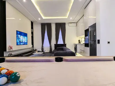 1 Bedroom Apartment with Snooker Table — Lekki, Lagos