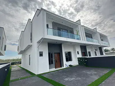 Brand New 4 Bedroom Spacious Self Compound Terrace Duplex with BQ — Lekki, Lagos