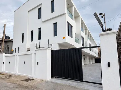 Newly Built 4 Bedroom Terrace Duplex with BQ in Secure Estate — Allen, Ikeja, Lagos