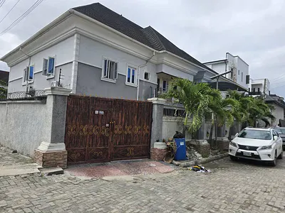 5 Bedroom Duplex with 2 Units of 3 Bed Flats — Startimes Estate, Okota, Isolo, Lagos