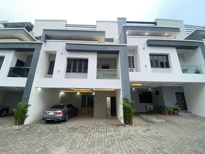 4 Bedroom Terraced Duplex with BQ — Wuye, Abuja