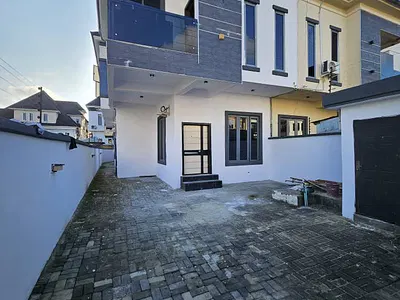 Self Serviced 4 Bedroom Semi Detached Duplex — Chevron, Lekki, Lagos