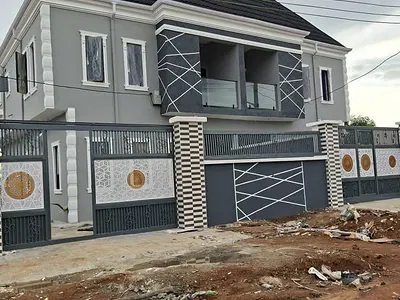 Newly Built 4 Bedrooms Semi Detached Duplex — Corporative Estate, Ayobo, Lagos