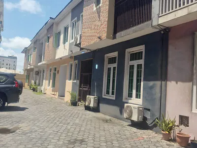 Self Serviced 4 Bedroom Terraced House with BQ — Ikate Elegushi, Lekki, Lagos