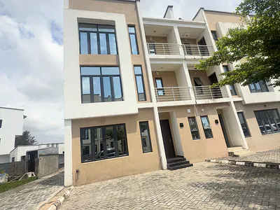 4 Bedroom Terraced Duplex with BQ Located in a Family Friendly Estate — Ikate, Lekki, Lagos