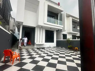 5 Bedroom Detached Duplex with BQ — Lekki Palm City Estate, Ajah, Lagos