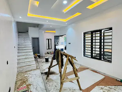 Newly Built 4 Bedroom Terrace Duplex with a Room BQ — Ojodu Berger, Ojodu, Lagos