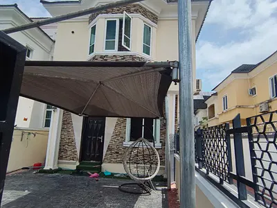 Self Service 4 Bedroom Semi-Detached Duplex with BQ — Chevy View Estate, Lekki, Lagos