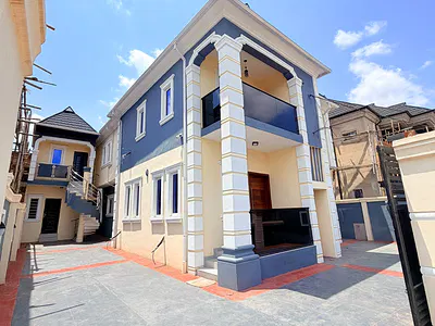Newly Built 4 Bedroom Detached Duplex with BQ — Agege, Lagos