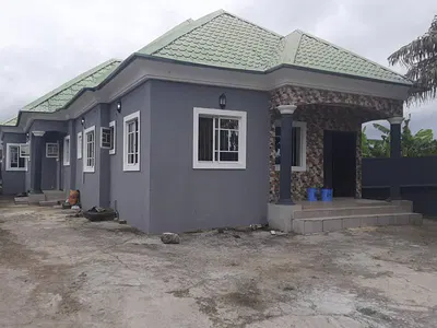 A Lovely 1 Unit of 3 Bedroom Bungalow with a Mini Flat and a Room Self — Lekki, Lagos