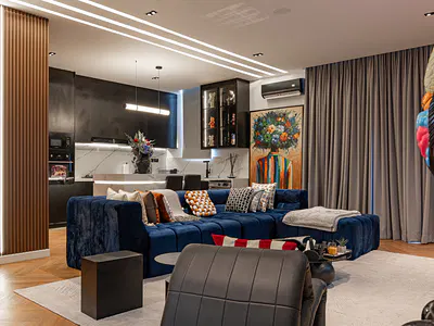 Brand New Luxury 2 Bedroom Apartment with Rooftop Swimming Pool — Lekki Phase 1, Lekki, Lagos