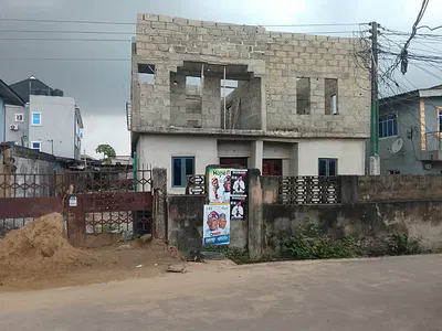 A Newly Built Miniflat — Araromi Street, Shogunle, Oshodi, Lagos