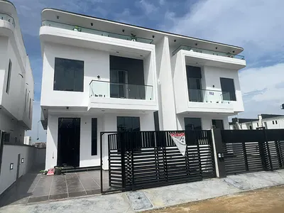4 Bedroom Semi-Detached Duplex with BQ — Ajah, Lagos